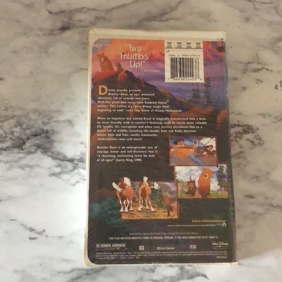 Disney Other Walt Disney Brother Bear Vhs Home Movie Tape Poshmark